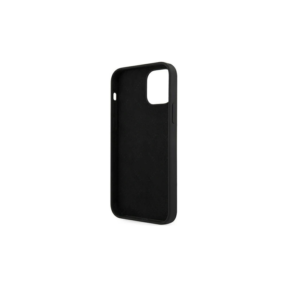 Etui Guess GUHCP12SLSVSBK Apple iPhone 12 mini czarny/black hardcase Script Vintage