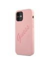 Buy Guess GUHCP12SLSVSPI Apple iPhone 12 mini pink hardcase Script Vintage - GUE928PNK - {ean13} - Home Screen Store Europe