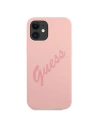 Buy Guess GUHCP12SLSVSPI Apple iPhone 12 mini pink hardcase Script Vintage - GUE928PNK - {ean13} - Home Screen Store Europe