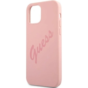 Kup Etui Guess GUHCP12SLSVSPI Apple iPhone 12 mini różowy/pink hardcase Script Vintage - GUE928PNK - {ean13} - Sklep Home Screen