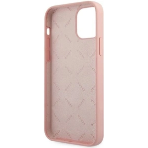 Kup Etui Guess GUHCP12SLSVSPI Apple iPhone 12 mini różowy/pink hardcase Script Vintage - GUE928PNK - {ean13} - Sklep Home Screen