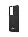 Kup Guess Samsung Tasche GUHCS21LPCUMLIBK Galaxy S21 Ultra schwarz/schwarz Hardcase Lizard Collection - GUE933BLK - {ean13} - Sklep Home Screen