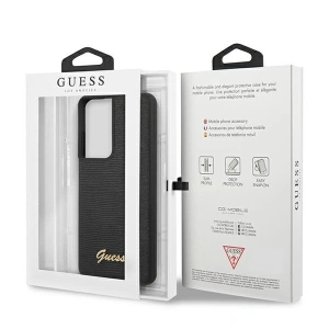 Buy Guess GUHCS21LPCUMLLIBK Samsung Galaxy S21 Ultra black hardcase Lizard Collection - GUE933BLK - {ean13} - Home Screen Store Europe