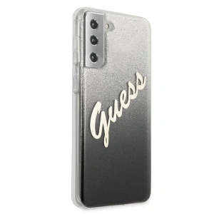 Kup Etui Guess GUHCS21MPCUGLSBK Samsung Galaxy S21+ Plus czarny/black hardcase Glitter Gradient Script - GUE934BLK - {ean13} - Sklep Home Screen