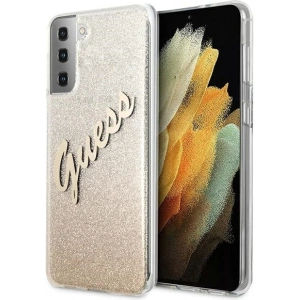 Kup Etui Guess GUHCS21MPCUGLSGO Samsung Galaxy S21+ Plus zlatý/gold hardcase Glitter Gradient Script - GUE936GLD - {ean13} - Sklep Home Screen
