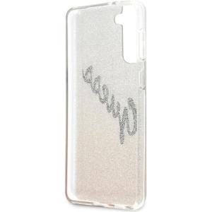 Kup Etui Guess GUHCS21MPCUGLSGO Samsung Galaxy S21+ Plus zlatý/gold hardcase Glitter Gradient Script - GUE936GLD - {ean13} - Sklep Home Screen