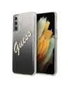 Buy Guess GUHCS21SPCUGLSBK Samsung Galaxy S21 black hardcase Glitter Gradient Script - GUE938BLK - {ean13} - Home Screen Store Europe