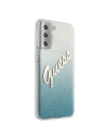 Buy Guess GUHCS21SPCUGLSBL Samsung Galaxy S21 blue hardcase Glitter Gradient Script - GUE939BLU - {ean13} - Home Screen Store Europe