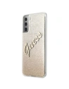 Kup Guess Samsung Tasche GUHCS21SPCUGLSGO Galaxy S21 gold/gold Hartschalengehäuse Glitter Gradient Script - GUE940GLD - {ean13} - Sklep Home Screen