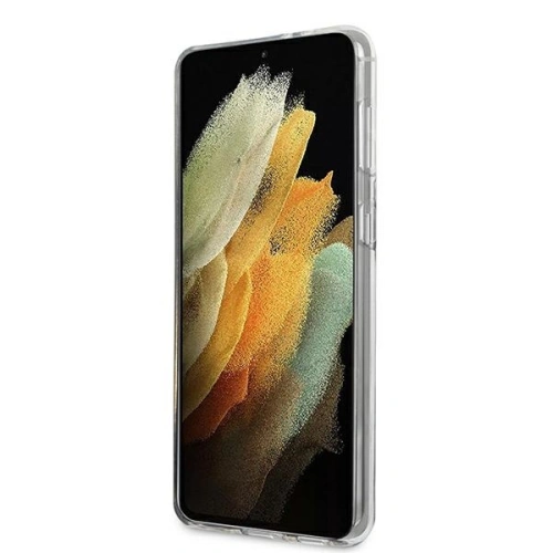 Kup Guess Samsung Tasche GUHCS21SPCUGLSGO Galaxy S21 gold/gold Hartschalengehäuse Glitter Gradient Script - GUE940GLD - {ean13} - Sklep Home Screen