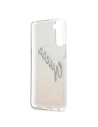 Kup Guess Samsung Tasche GUHCS21SPCUGLSGO Galaxy S21 gold/gold Hartschalengehäuse Glitter Gradient Script - GUE940GLD - {ean13} - Sklep Home Screen