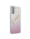 Kup Etui Guess GUHCS21SPCUGLSPI Samsung Galaxy S21 růžový/pink hardcase Glitter Gradient Script - GUE941PNK - {ean13} - Sklep Home Screen