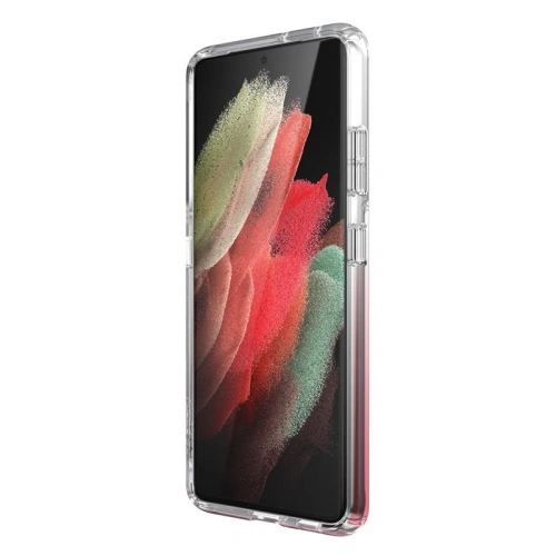 Kup Etui Speck Presidio Perfect-Clear Ombre Samsung Galaxy S21 Ultra z powłoką MICROBAN (Clear/Vintage Rose Fade) - SPK228CLRS - {ean13} - Sklep Home Screen