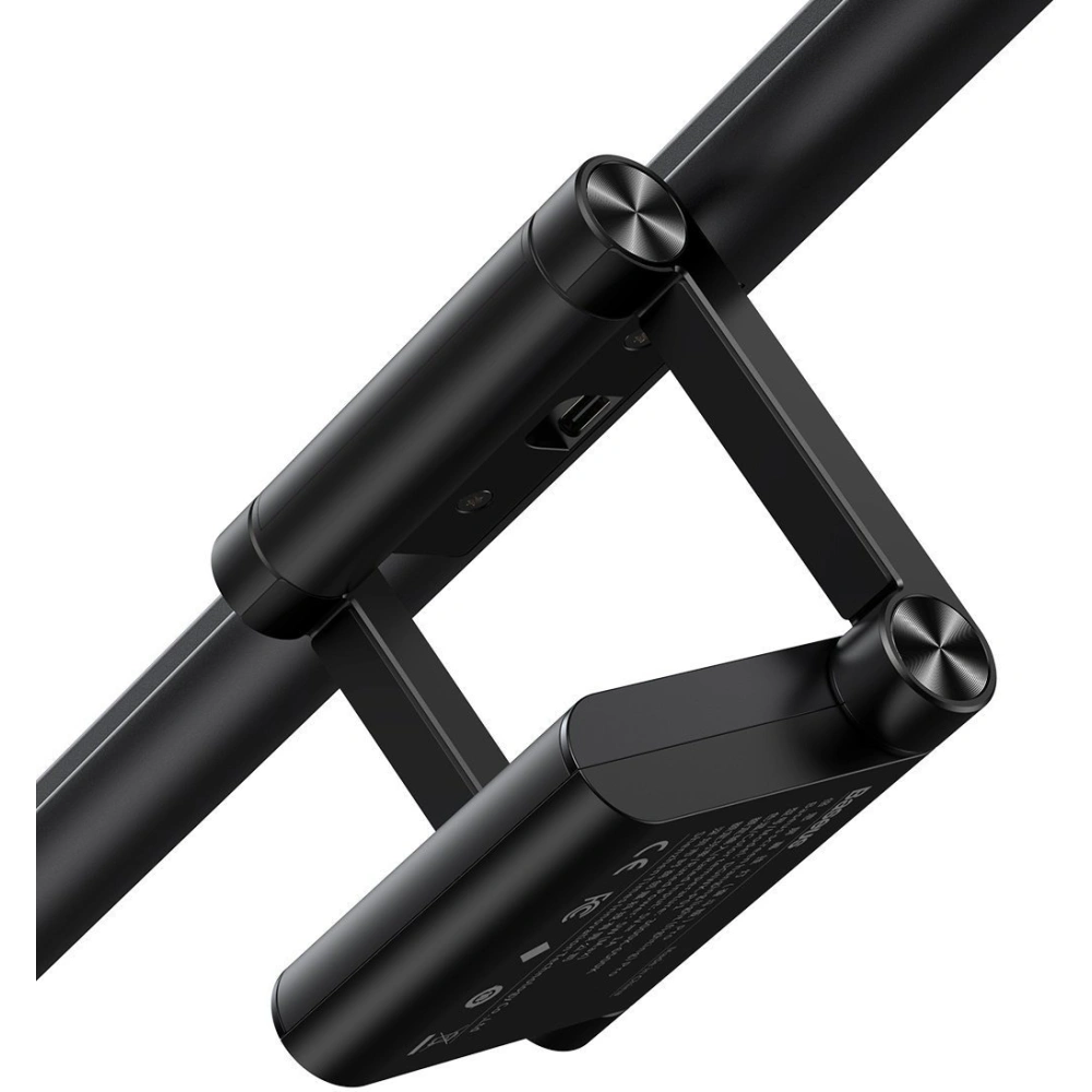 Lampa na monitor Baseus I-Wok Pro, z klipsem i ściemniaczem (czarna)