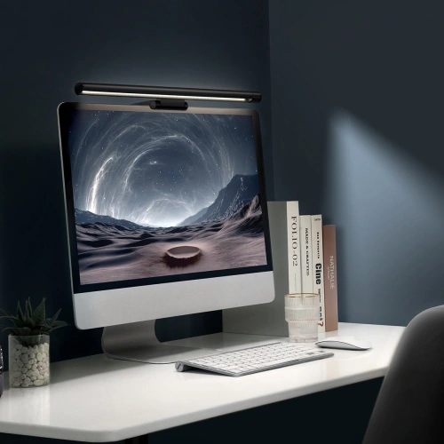 Buy Baseus i-wok Pro series USB stepless dimming screen hanging light (fighting) Black - BSU2039BLK - {ean13} - Home Screen Store Europe