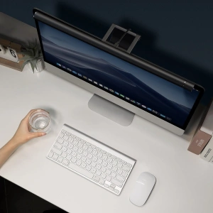 Kup Lampa na monitor Baseus I-Wok Pro, z klipsem i ściemniaczem (czarna) - BSU2039BLK - {ean13} - Sklep Home Screen