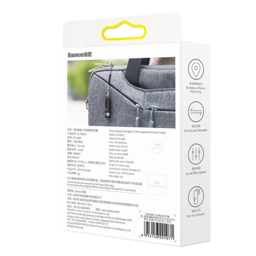 Kup Baseus Locator T3, Bluetooth 5.0 (schwarz) - BSU2040BLK - {ean13} - Sklep Home Screen