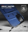 Kup Pancerne etui Zizo Bolt Cover Samsung Galaxy S20 FE ze szkłem 9H na ekran + podstawka & uchwyt do paska (niebieski/czarny) - ZIZ072BLUBLK - {ean13} - Sklep Home Screen