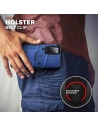 Kup Pancerne etui Zizo Bolt Cover Samsung Galaxy S20 FE ze szkłem 9H na ekran + podstawka & uchwyt do paska (niebieski/czarny) - ZIZ072BLUBLK - {ean13} - Sklep Home Screen