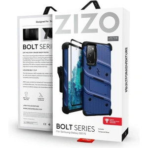 Kup Páncélozott tok Zizo Bolt Cover Samsung Galaxy S20 FE 9H üveggel a kijelzőre + állvány & övtartó (kék/fekete) - ZIZ072BLUBLK - {ean13} - Sklep Home Screen