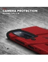 Buy Zizo Bolt Cover - Samsung Galaxy S20 FE armored case with 9H glass for the screen + stand & belt clip (red / black) - ZIZ073REDBLK - {ean13} - Home Screen Store Europe