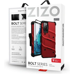 Kup Páncélozott tok Zizo Bolt Cover Samsung Galaxy S20 FE 9H üveggel a kijelzőre + állvány & övtartó (piros/fekete) - ZIZ073REDBLK - {ean13} - Sklep Home Screen