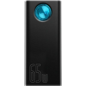Powerbank Baseus Amblight, 30000mAh, QC 3.0, PD, 3A, 65W (czarny)