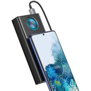 Powerbank Baseus Amblight, 30000mAh, QC 3.0, PD, 3A, 65W (czarny)