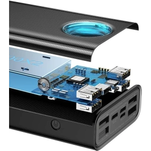 Powerbank Baseus Amblight, 30000mAh, QC 3.0, PD, 3A, 65W (czarny)