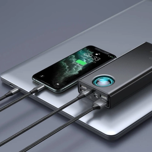 Kup Powerbank Baseus Amblight, 30000mAh, QC 3.0, PD, 3A, 65W (černý) - BSU2041BLK - {ean13} - Sklep Home Screen
