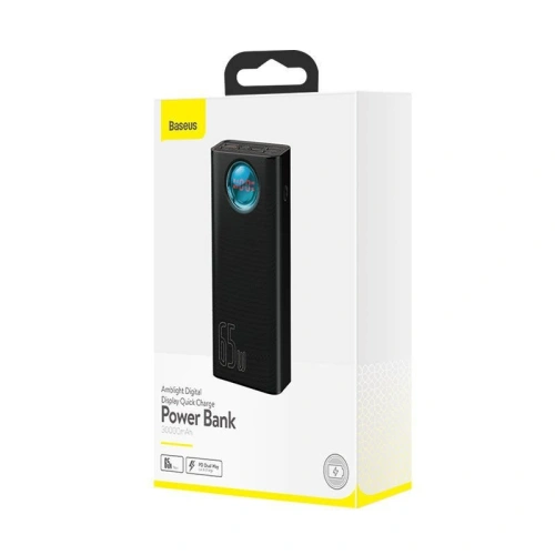Kup Powerbank Baseus Amblight, 30000mAh, QC 3.0, PD, 3A, 65W (černý) - BSU2041BLK - {ean13} - Sklep Home Screen