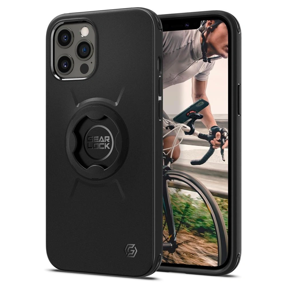 Etui Spigen Gearlock GCF131 Bike Mount Case Apple iPhone 12 Pro Max Black