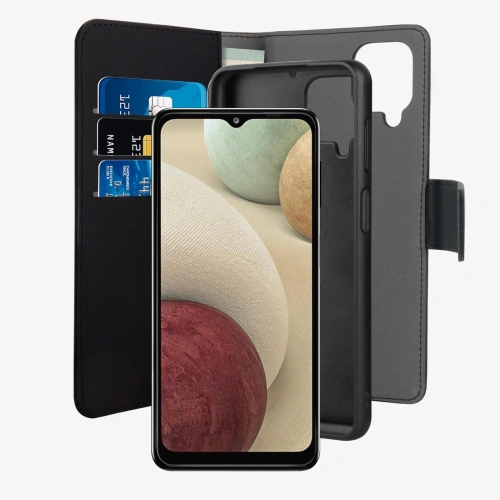 Kup Etui PURO Wallet Odnímatelné 2w1 Samsung Galaxy A12 (černá) - PUR399BLK - {ean13} - Sklep Home Screen