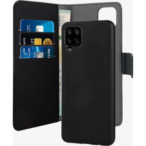 Kup Etui PURO Wallet Detachable 2w1 Samsung Galaxy A12 (czarny) - PUR399BLK - {ean13} - Sklep Home Screen