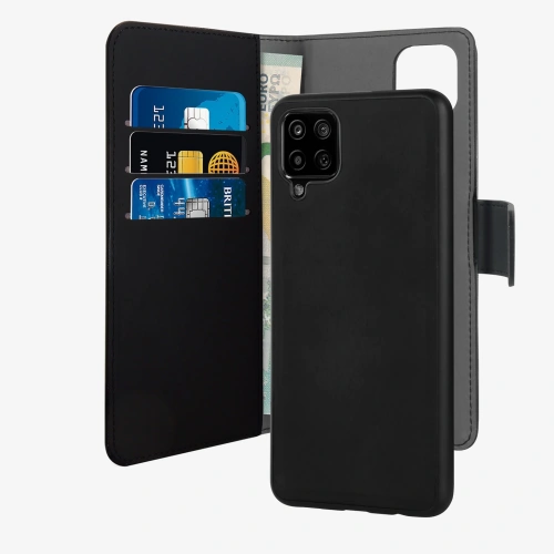 Buy PURO Wallet Detachable 2in1 Samsung Galaxy A12 (black) - PUR399BLK - {ean13} - Home Screen Store Europe