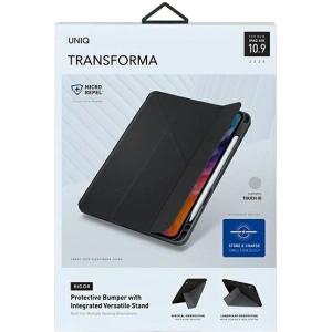 Kup Etui UNIQ Transforma Rigor Apple iPad Air 10.9 2020/2022 (4. i 5. generacji) / iPad Air 11 2024 (6. generacji) szary/charcoal grey Antimicrobial - UNIQ340GRY - {ean13} - Sklep Home Screen