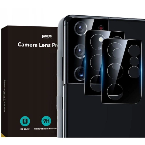 Kup Edzett üveg ESR fényképezőgép lencséhez Samsung Galaxy S21 Ultra [2 PACK] - ESR293BLK - {ean13} - Sklep Home Screen