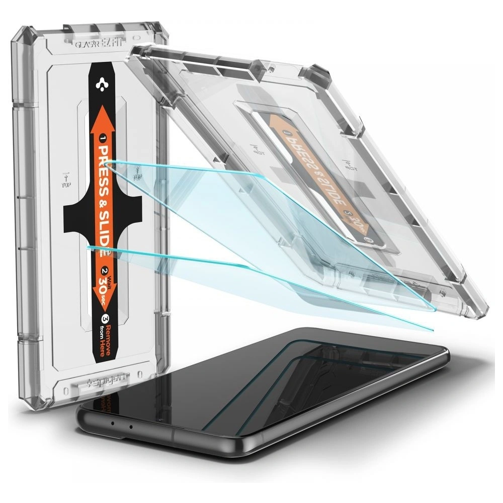 Szkło hartowane Spigen GLAS.tR ez Fit Samsung Galaxy S21+ Plus [2 PACK]