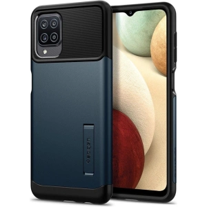 Kup Etui Spigen Slim Armor Samsung Galaxy A12 Metal Slate - SPN1488MTL - {ean13} - Sklep Home Screen