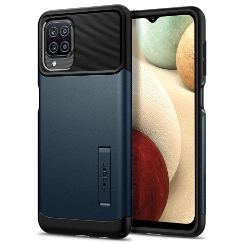 Kup Spigen Samsung Gehäuse Slim Armor Galaxy A12 Metall Schiefer - SPN1488MTL - {ean13} - Sklep Home Screen