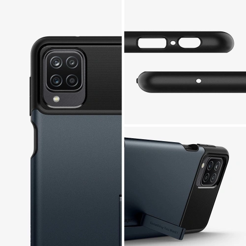 Buy Spigen Slim Armor Samsung Galaxy A12 Metal Slate - SPN1488MTL - {ean13} - Home Screen Store Europe