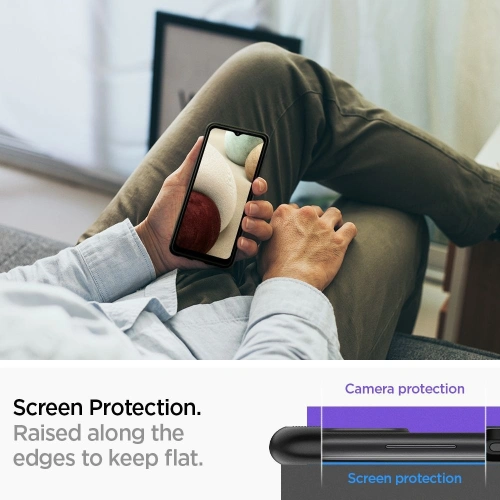 Kup Spigen Samsung Gehäuse Slim Armor Galaxy A12 Metall Schiefer - SPN1488MTL - {ean13} - Sklep Home Screen