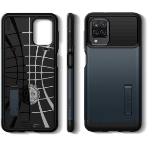 Kup Etui Spigen Slim Armor Samsung Galaxy A12 Metal Slate - SPN1488MTL - {ean13} - Sklep Home Screen