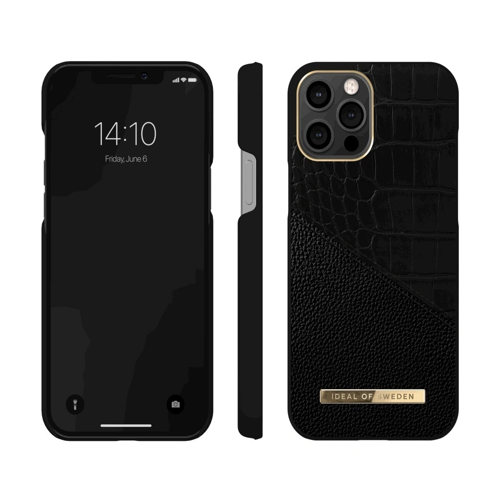 Etui iDeal of Sweden Apple iPhone 12/12 Pro (Nightfall Croco)