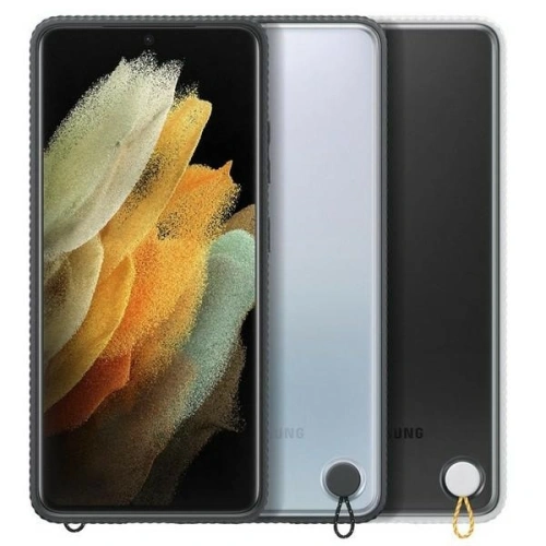 Kup Samsung Case Galaxy S21 Ultra EF-GG998CW weiß/weiß Transparente Schutzhülle - SMG369WHT - {ean13} - Sklep Home Screen