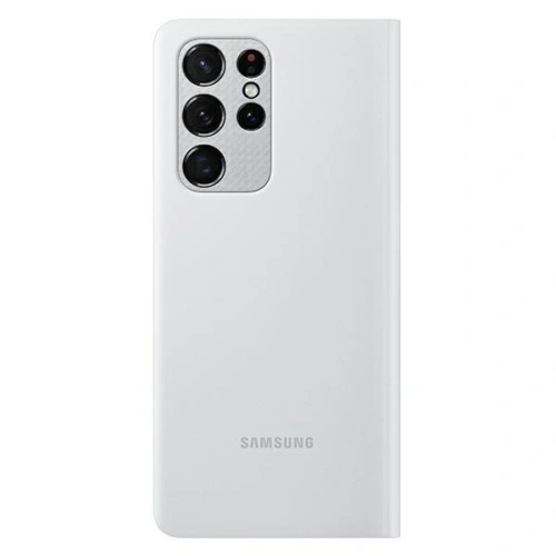 Kup Etui Samsung Galaxy S21 Ultra EF-NG998PJ jasně šedé/light gray LED View Cover - SMG370GRY - {ean13} - Sklep Home Screen