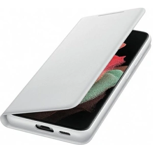 Buy Samsung Galaxy S21 Ultra EF-NG998PJ light gray LED View Cover - SMG370GRY - {ean13} - Home Screen Store Europe