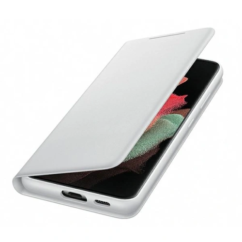 Buy Samsung Galaxy S21 Ultra EF-NG998PJ light gray LED View Cover - SMG370GRY - {ean13} - Home Screen Store Europe