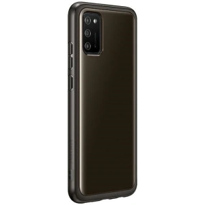 Kup Etui Samsung Galaxy A02s EF-QA026TB Átlátszó borító fekete - SMG371BLK - {ean13} - Sklep Home Screen