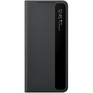 Buy Samsung Galaxy S21 Ultra EF-ZG998CB black Clear View Cover - SMG373BLK - {ean13} - Home Screen Store Europe